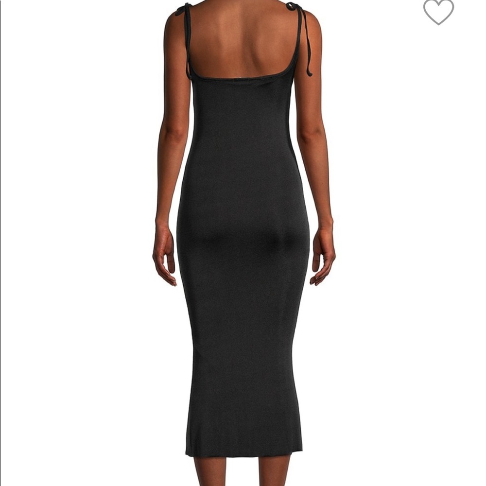 Weworewhat / Danielle Bernstein boat neck rib maxi